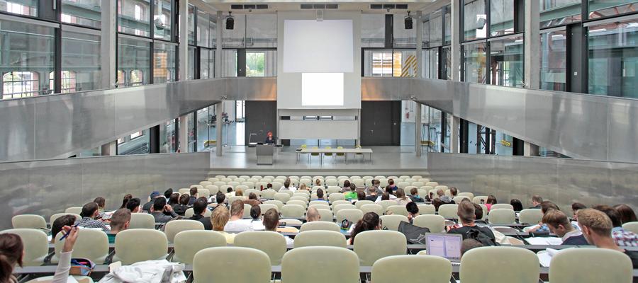 Sala wykładowa Wyższej Szkoły Technicznej Wildau